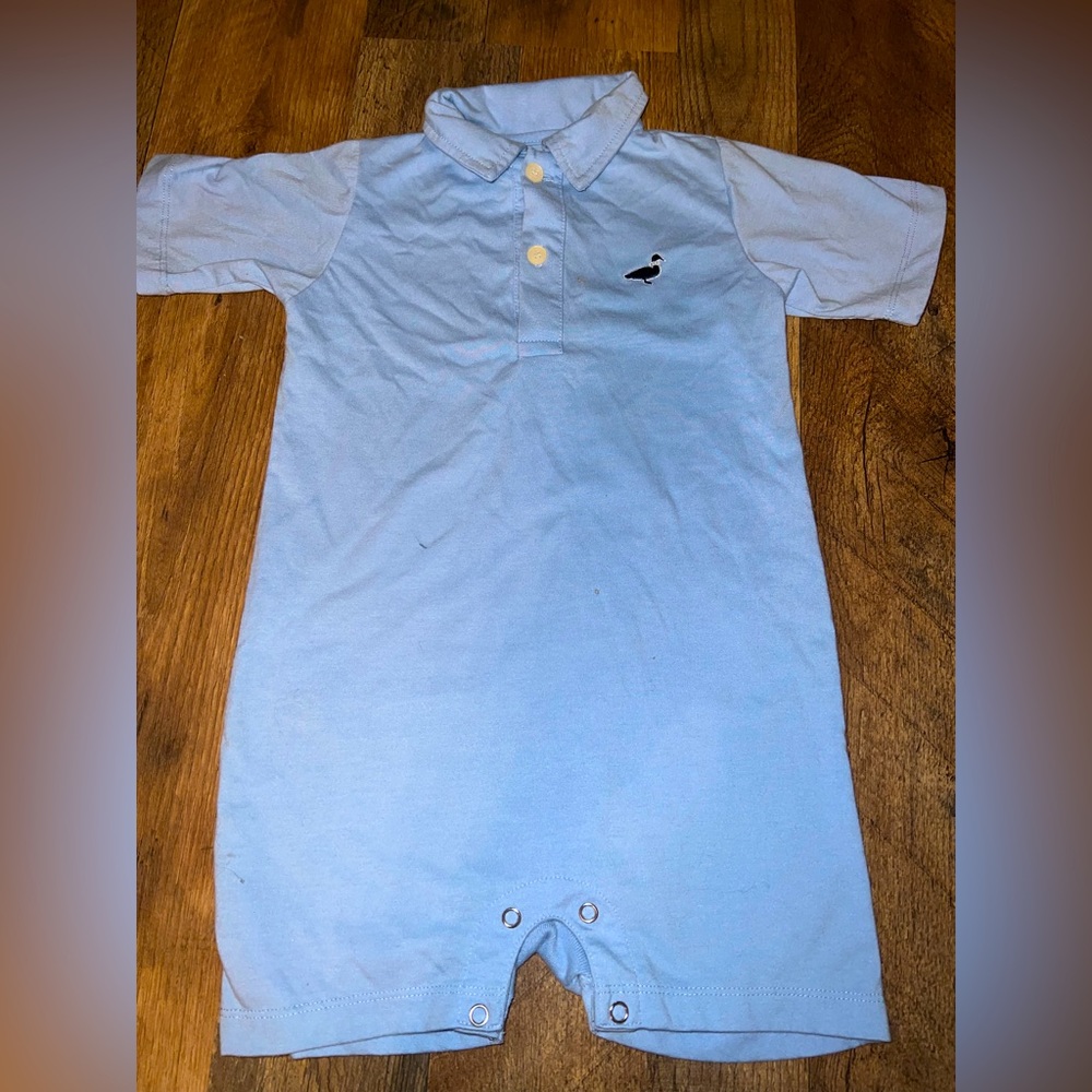 Properly Tied Button Romper
